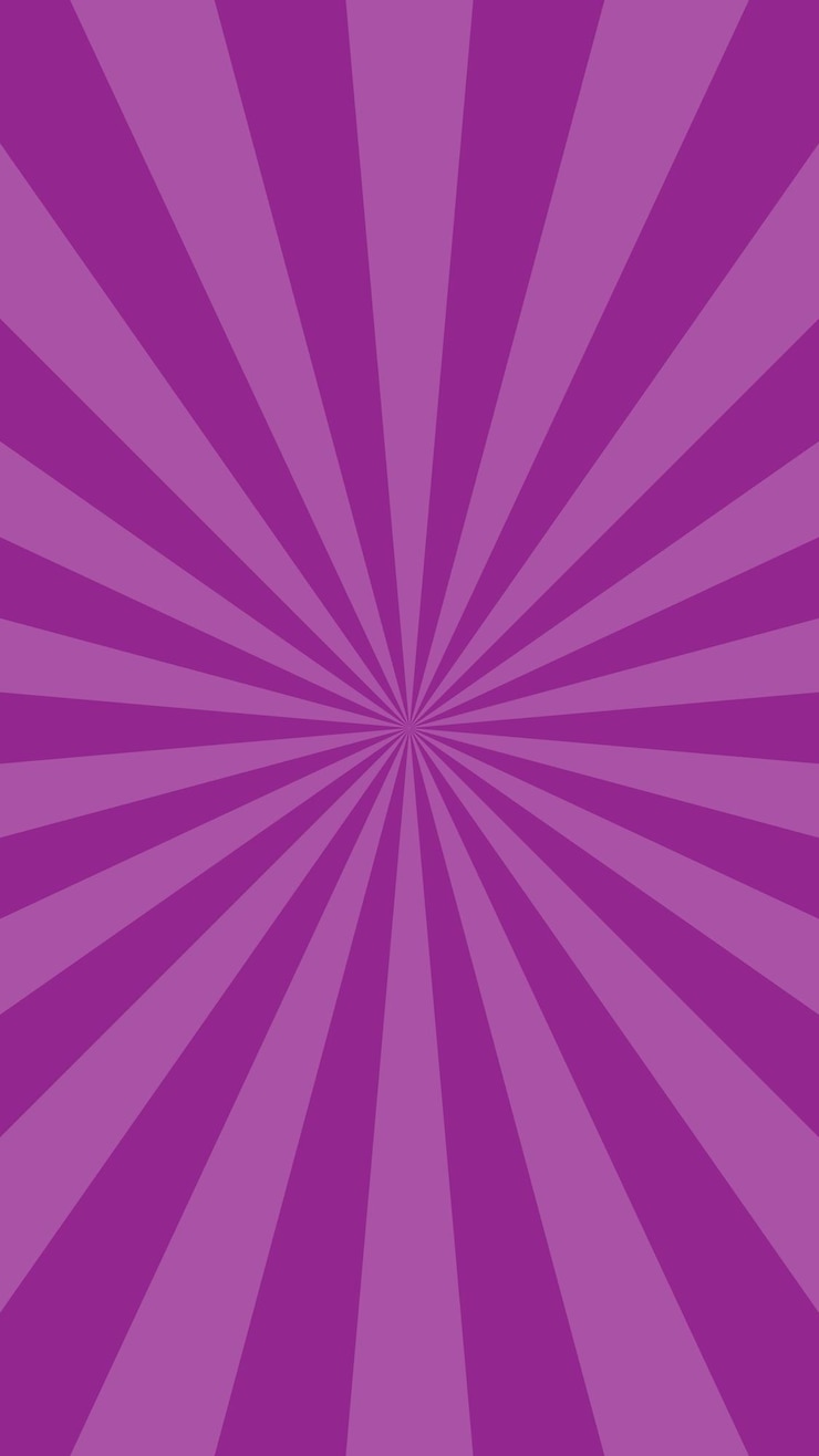 Vetor simples flat purple light burst effect vertical vector background