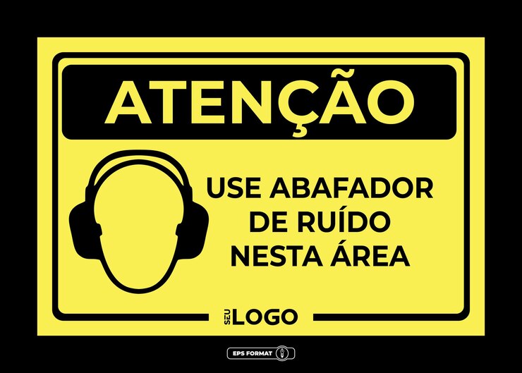 Vetor sinais de redução de ruído