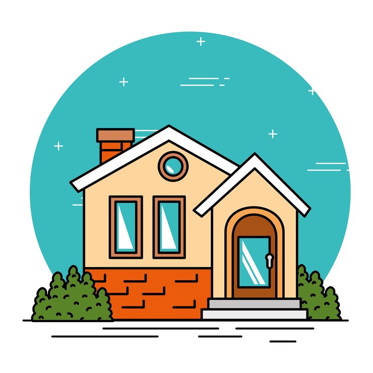 Vetor sistema de tecnologia de casa inteligente