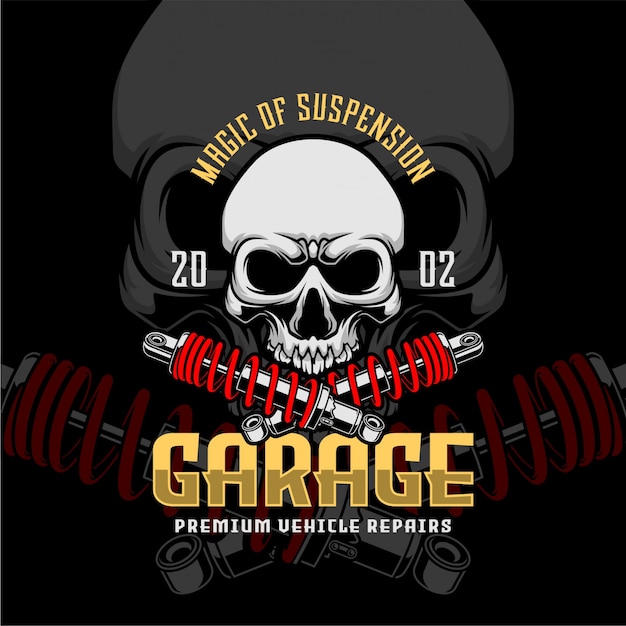 Skull garage premium