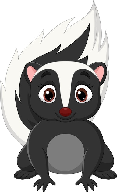 Skunk bebê desenho animado