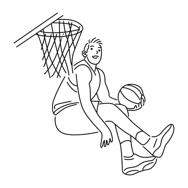 Slam dunk basketball