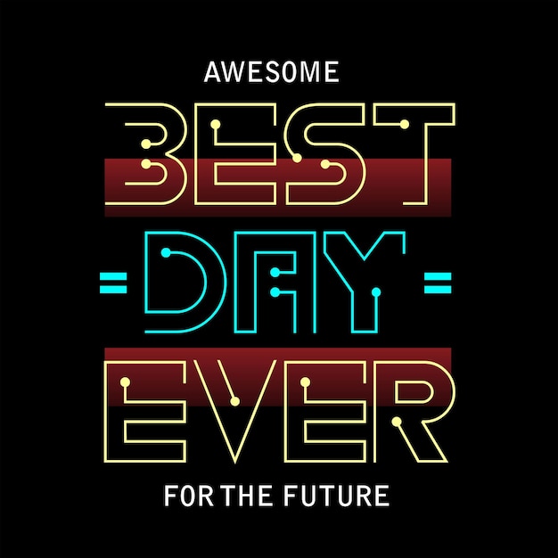 Slogan tee tipografia gráfica para impressão ilustração camiseta vetor arte vintage