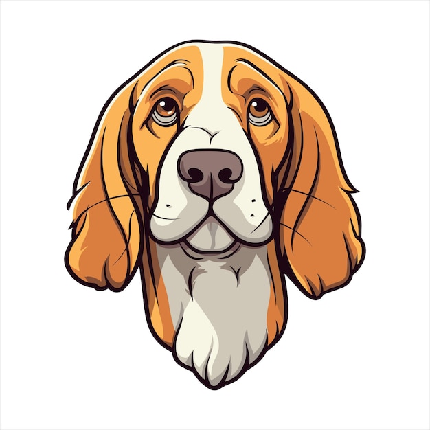 Cão pastor inglês antigo raça de desenho animado kawaii personagem