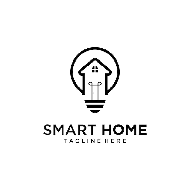 Smart home logo design