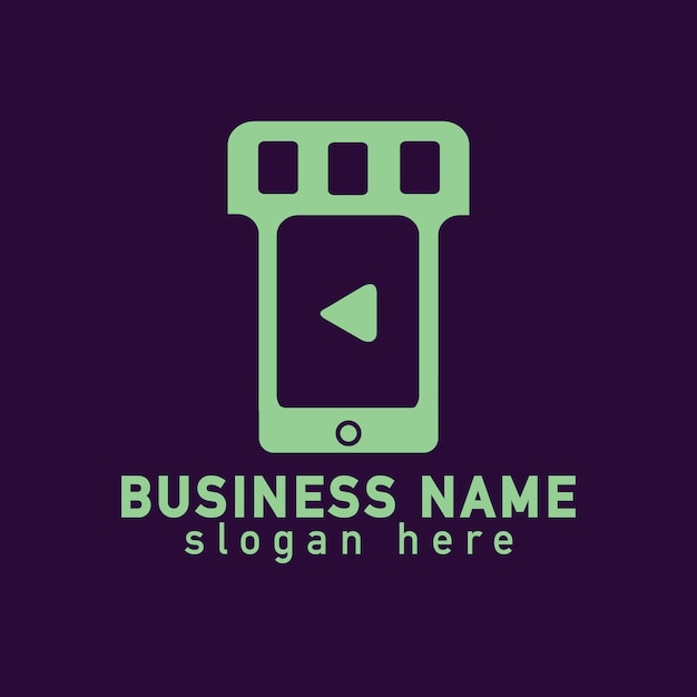 Smart phone video logo