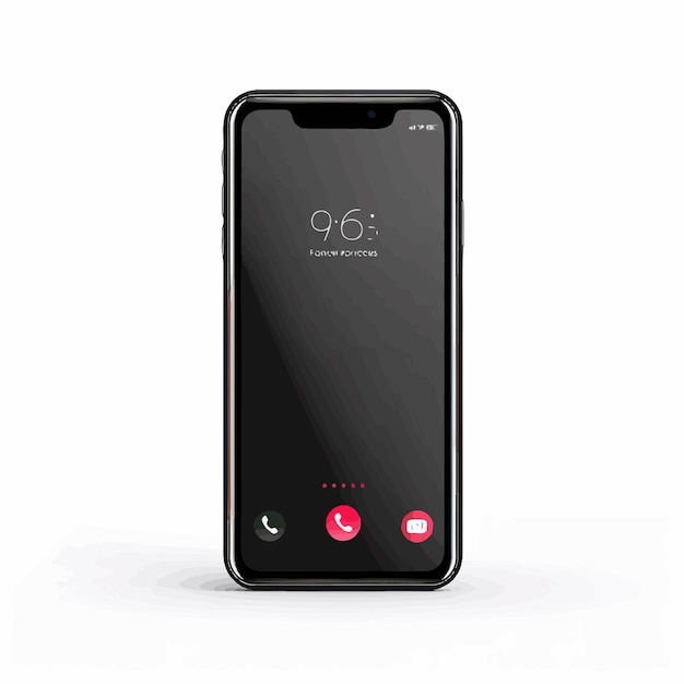 Vetor smartphone_com_call_incoming_on_display