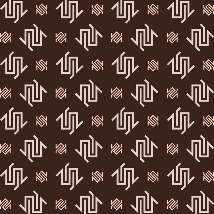 Vetor sn desenho de fundo de ilustração vetorial de padrão repetitivo multicolor de grande tendência