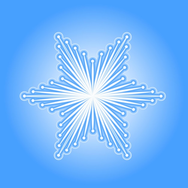 Vetor snowflake1