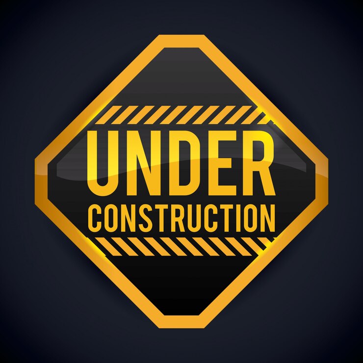 Vetor sob o projeto de construção.