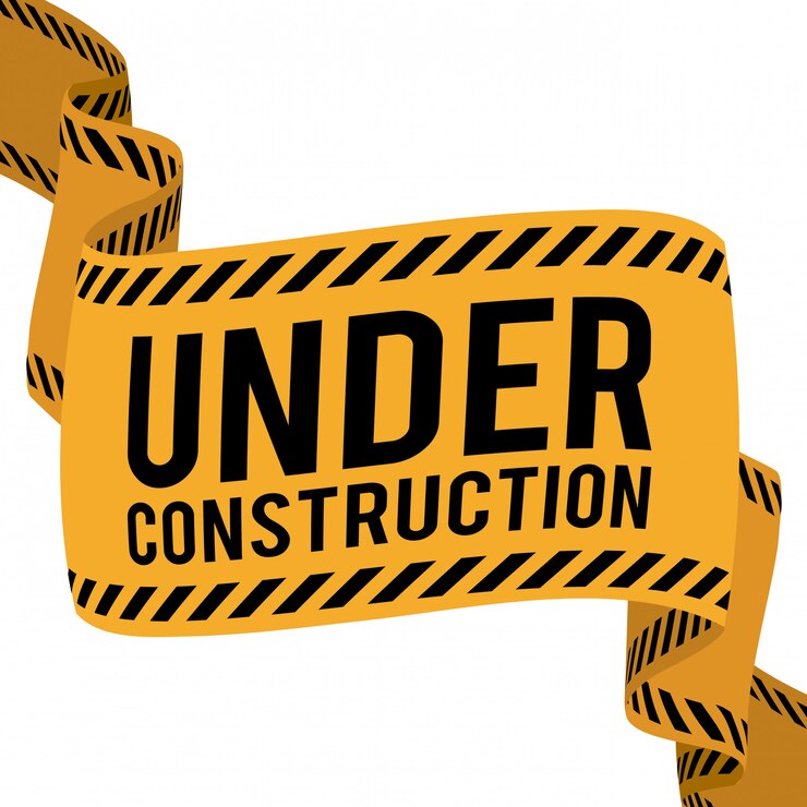 Vetor sob o projeto de construção.