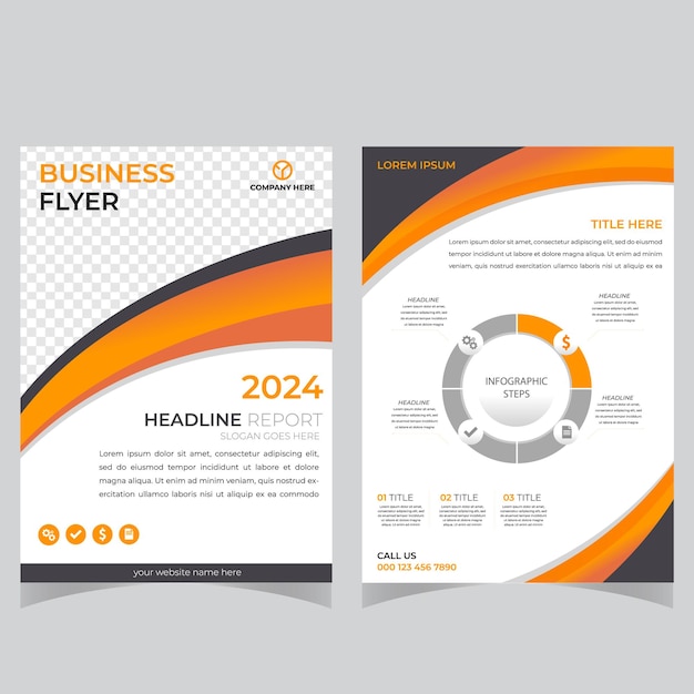 sobre modelo de design relatório anual de negócios corporativos folheto cartaz perfil da empresa revista