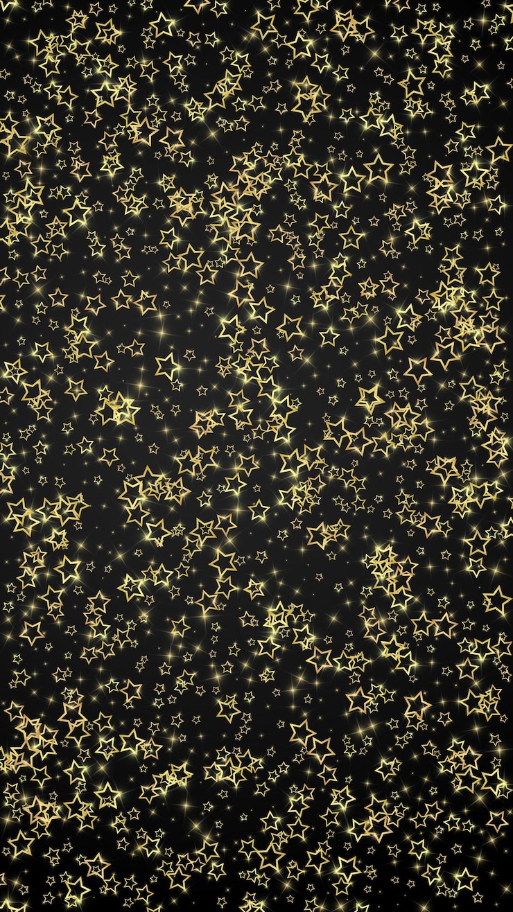 Vetor sobreposição vetorial de estrelas de natal