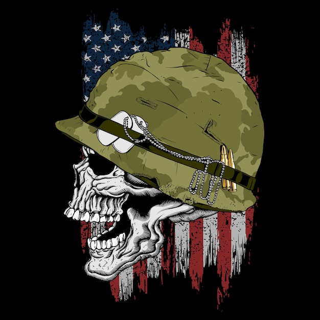 Soldado Crânio Americano