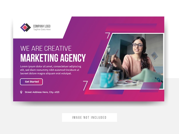 Somos uma agência de marketing criativo design de miniaturas do YouTube