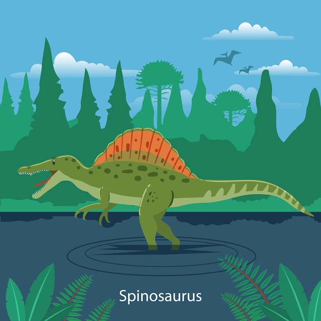 Spinosaurus prehistoric animal