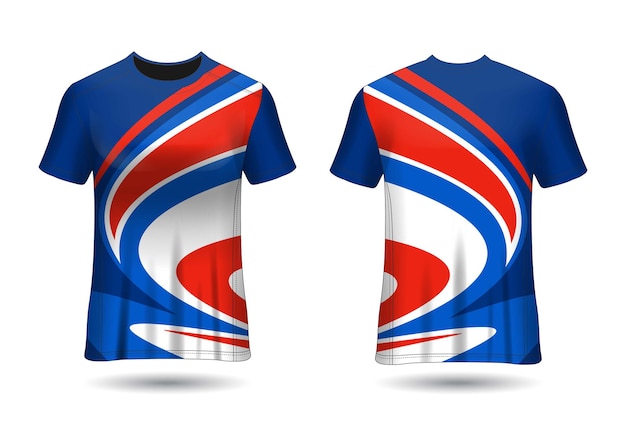 Vetor sports racing jersey design vector