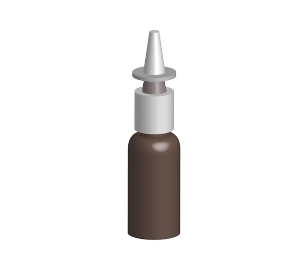 Spray nasal tridimensional