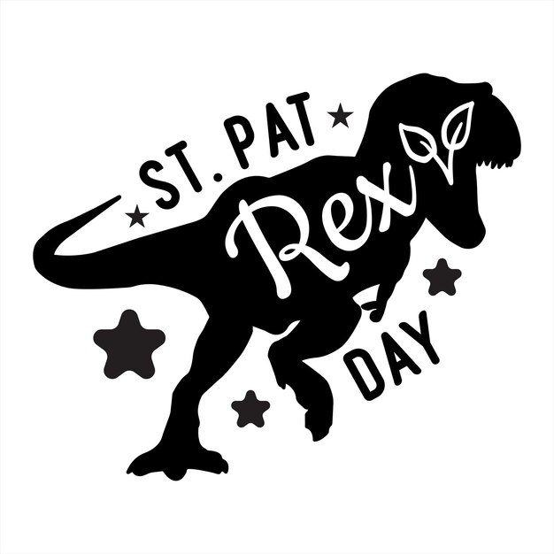 Vetor st patrick's svg design retro cutfiles