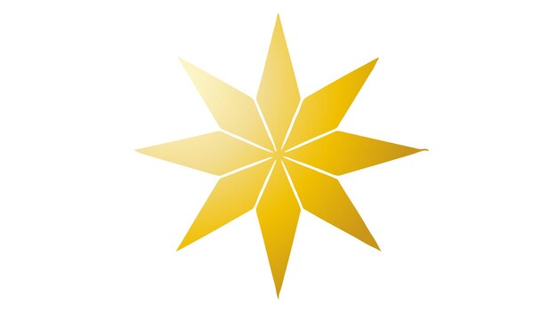 Vetor star icon logo vector illustration isolated on white background