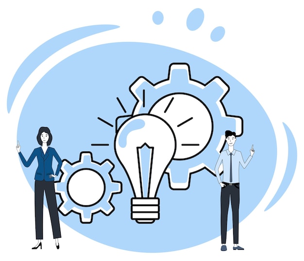 Startup e brainstorming Novos projetos e busca de ideias