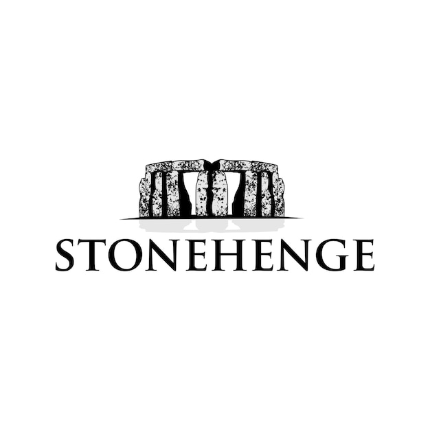 Vetor stonehenge antigo monumento rochoso stonehenge pré-histórico marco religioso arquitetura