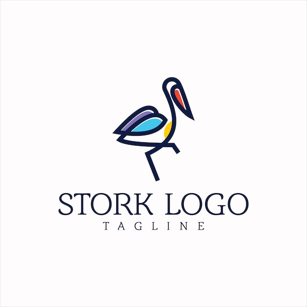 Vetor stork logo