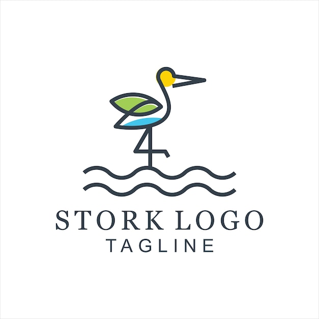 Vetor stork logo