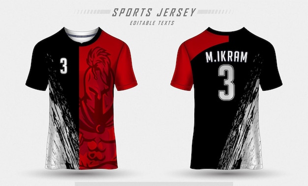 Sublimação desportiva Jersey Spartan