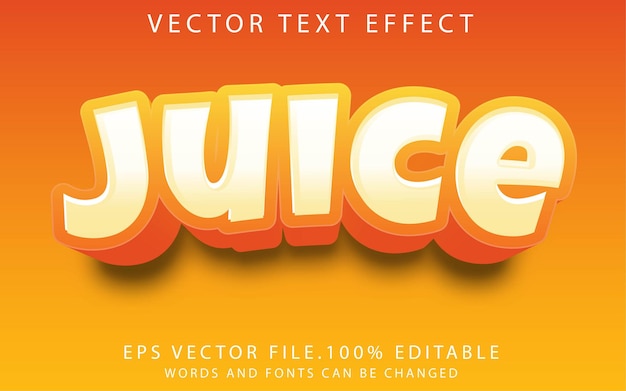 suco de efeitos de texto