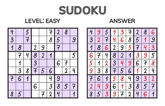 Jogo Lógico Sudoku Para Crianças E Adultos. Quebra-cabeça De Grande Tamanho  Com 4 Quadrados De Nível Difícil. Página Imprimível Pa Ilustração do Vetor  - Ilustração de preto, vetor: 181910425