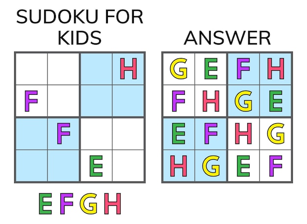 Jogo Lógico Sudoku Para Crianças E Adultos. Quebra-cabeça De Grande Tamanho  Com 4 Quadrados De Nível Difícil. Página Imprimível Pa Ilustração do Vetor  - Ilustração de preto, vetor: 181910425