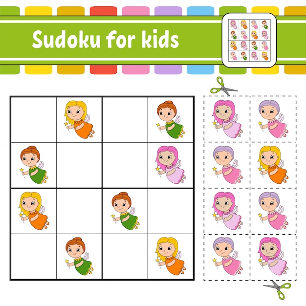 Sudoku para crianças.