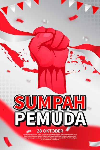 Sumpah pemuda 28 de outubro Indonésia