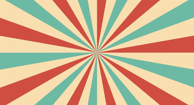 Sunburst ou sunburst fundo retro fundo retro