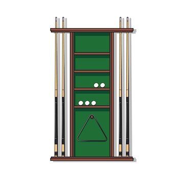 Suporte de bola de bilhar de madeira, conjunto de 2 peças para