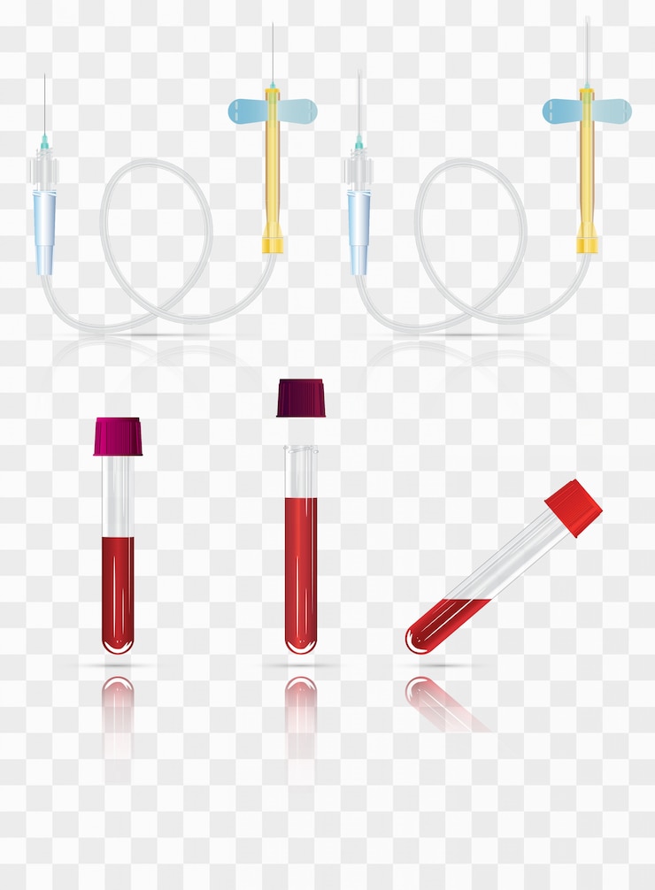 Vetor suprimentos médicos realistas.