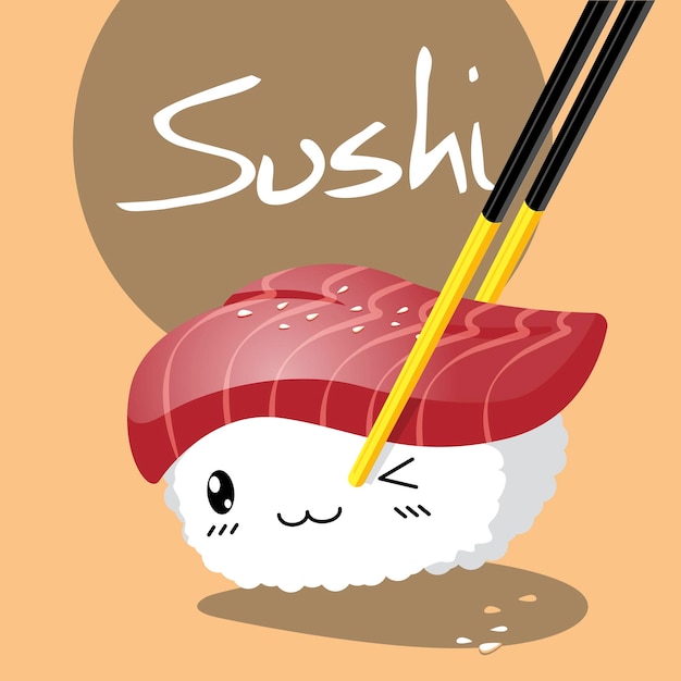 Sushi comida japonesa.