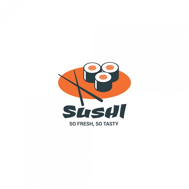 Vetor sushi logo design