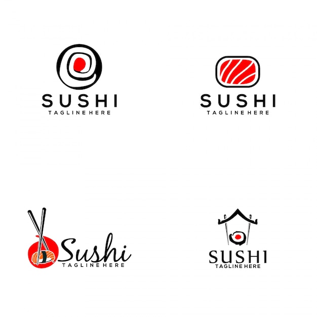 Vetor sushi logo