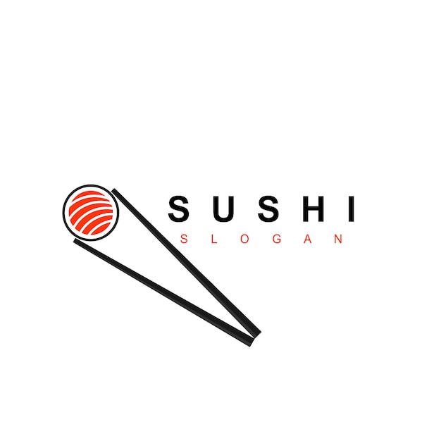 Vetor sushi logo