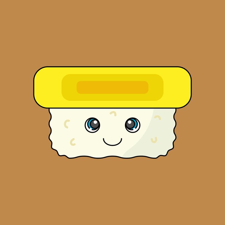 Vetor sushi tamago