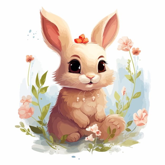 Vetor sweet_bunny_vector_ilustrado