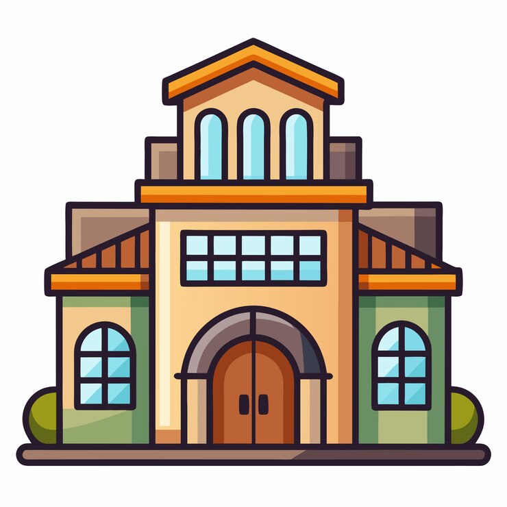 Vetor sweet ceramic studio edifício vector icon design
