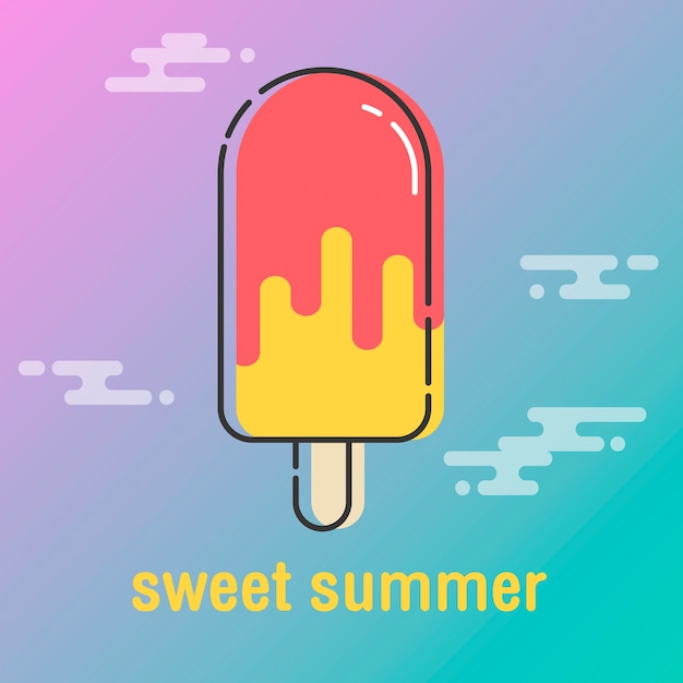 Sweet summer background