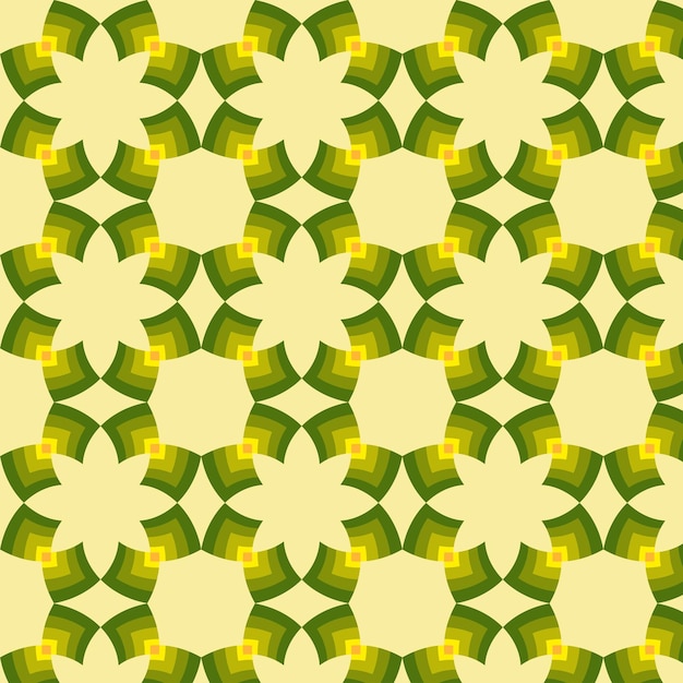 Vetor symmetrical bloom dance seamless floral abstract pattern design