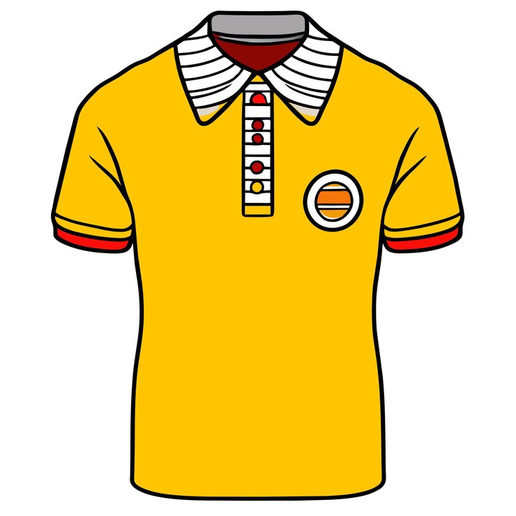 Vetor t-shirt de polo