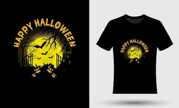 T-shirt halloween design 01