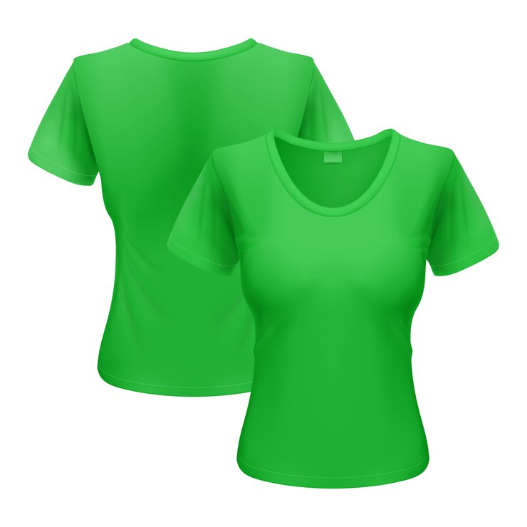 Vetor t-shirt mulher