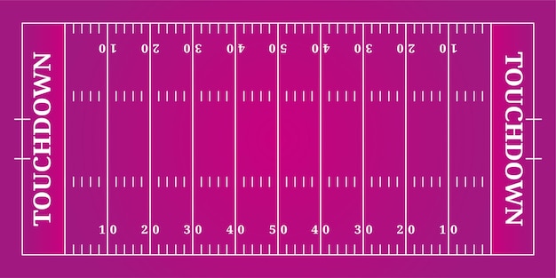 Tabela tática de futebol americano